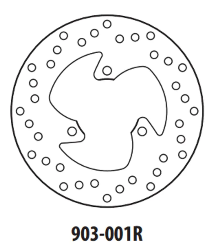 Autentický Brzdový kotouč GOLDFREN 903-001R zadní 190 mm