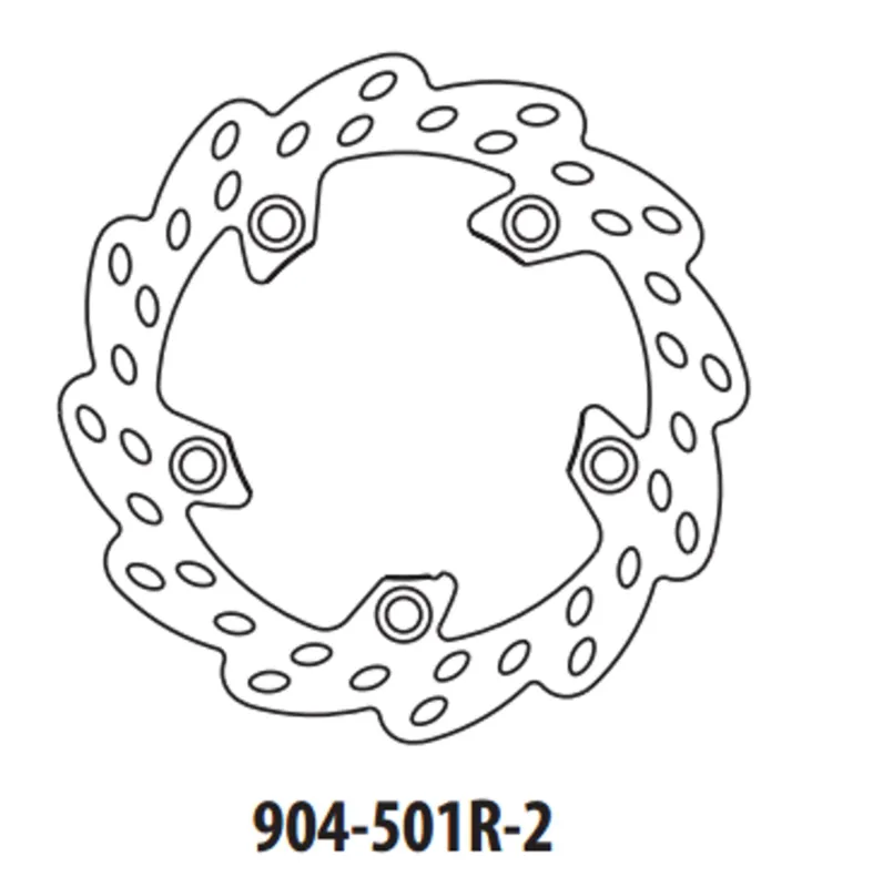 Levný Brzdový kotouč GOLDFREN 904-501R-2 zadní 210 mm