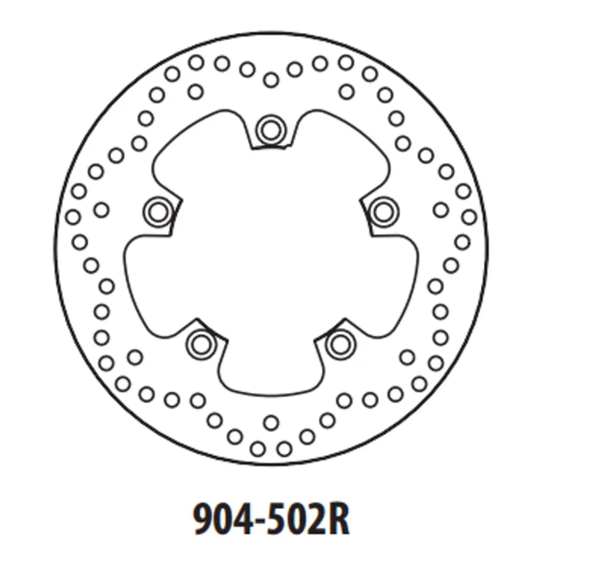 Výprodej Brzdový kotouč GOLDFREN 904-502R zadní 250 mm