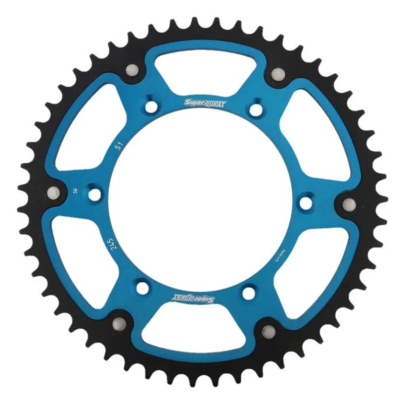 Originální Rozeta SUPERSPROX STEALTH RST-245:51-BLU modrá 51 zubů, 520