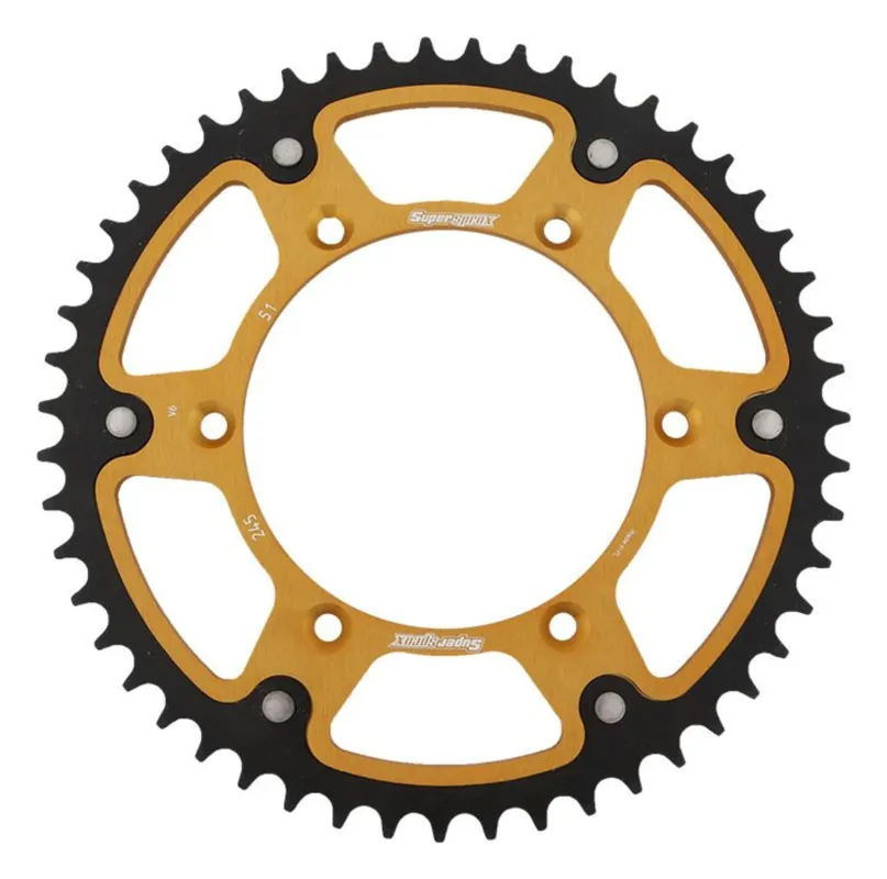 Vysoce Kvalitní Rozeta SUPERSPROX STEALTH RST-245:51-GLD zlatá 51 zubů, 520
