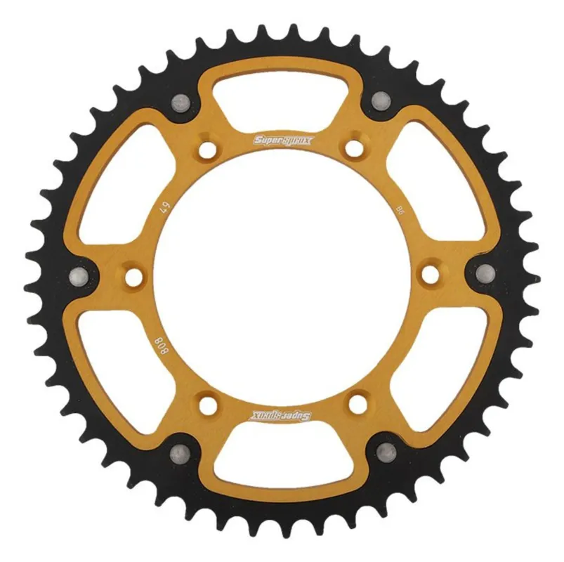Značkový Rozeta SUPERSPROX STEALTH RST-808:49-GLD zlatá 49 zubů, 520