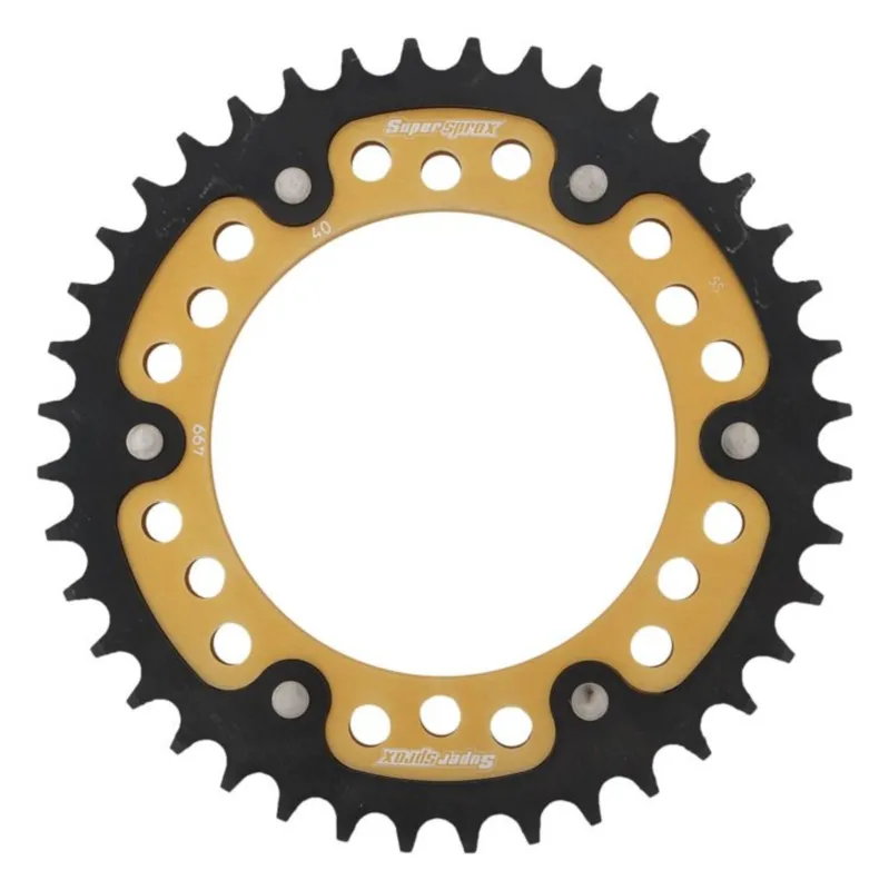 Rozeta SUPERSPROX STEALTH RST-499:40-GLD zlatá 40 zubů, 530 Expresní Doručení