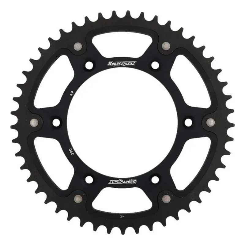 Sezónní Sleva Řetězová rozeta SUPERSPROX STEALTH RST-990:49-BLK černý 49 zubů, 520