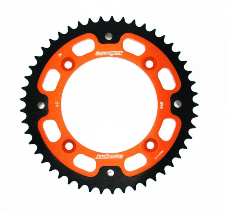 Rozeta SUPERSPROX STEALTH RST-898:49-ORG oranžová 49 zubů, 428 Ověřený