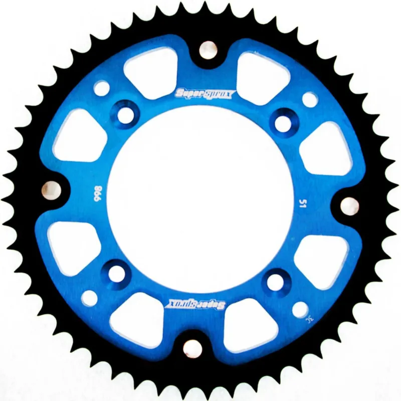Rozeta SUPERSPROX STEALTH RST-998:51-BLU modrá 51 zubů, 428 Dokud Zásoby Vydrží