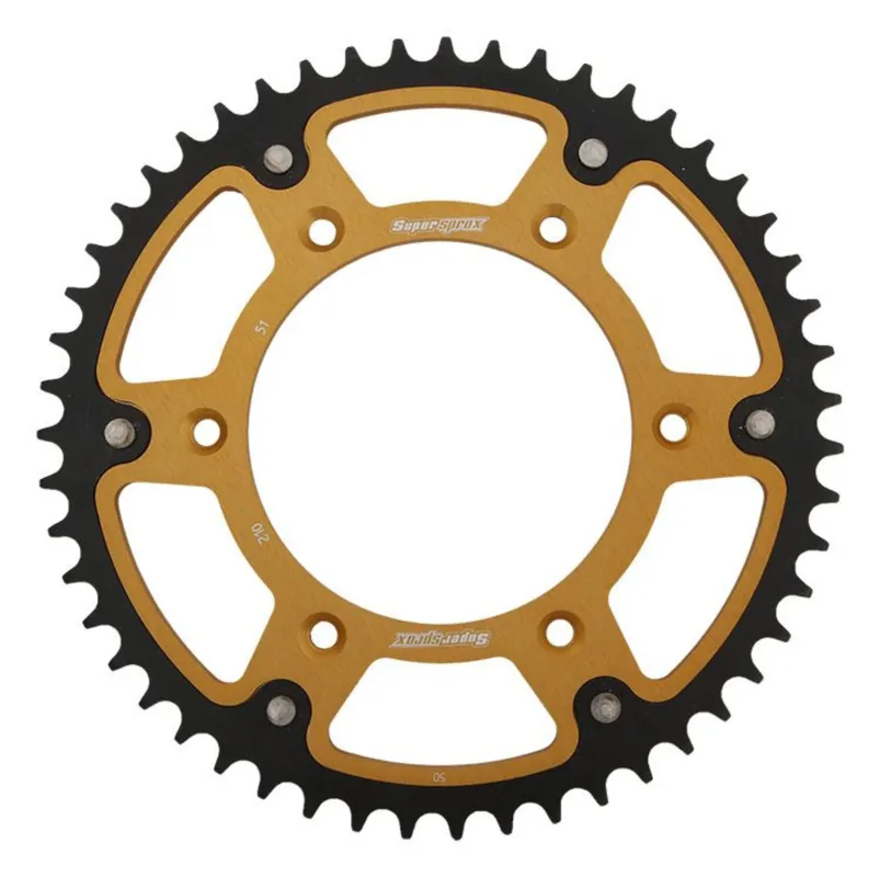 Rozeta SUPERSPROX STEALTH RST-210:51-GLD zlatá 51 zubů, 520 Vysoce Kvalitní