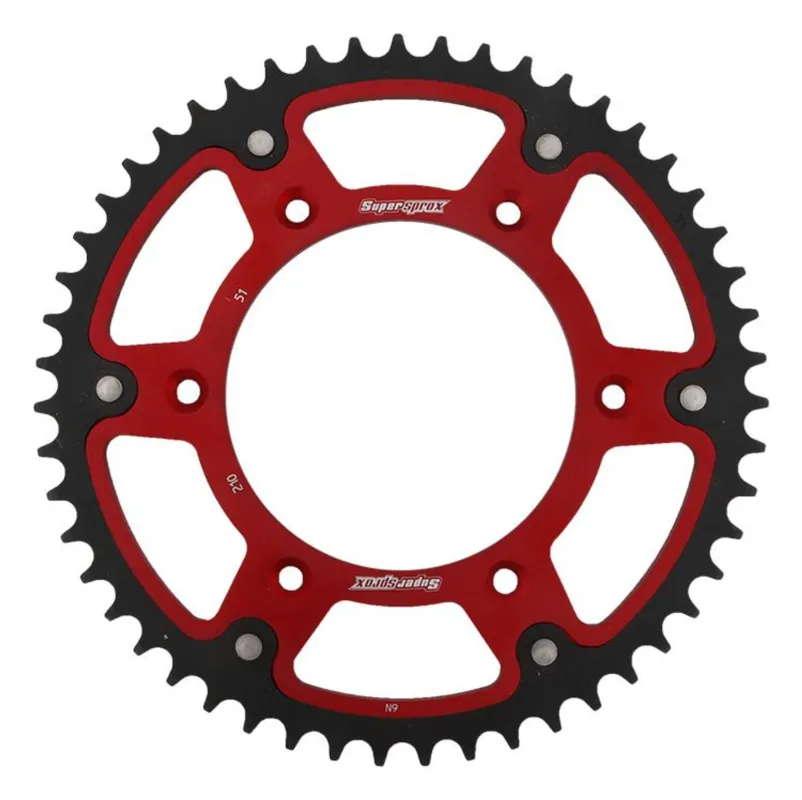 Akce Rozeta SUPERSPROX STEALTH RST-210:51-RED červená 51 zubů, 520