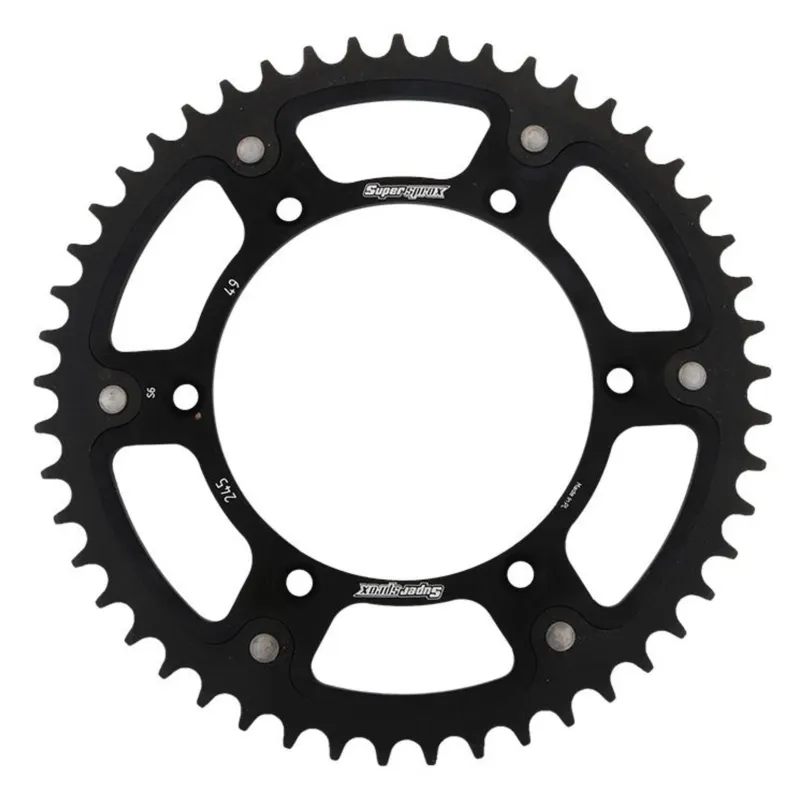 Rozeta SUPERSPROX STEALTH RST-245:49-BLK černý 49 zubů, 520 Pouze Dnes