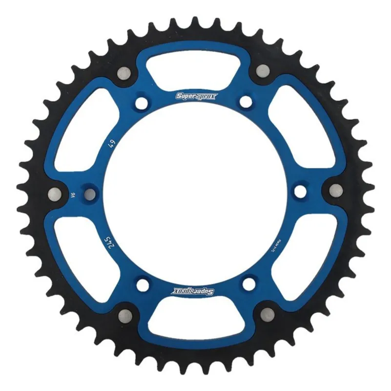 Výprodej Rozeta SUPERSPROX STEALTH RST-245:49-BLU modrá 49 zubů, 520