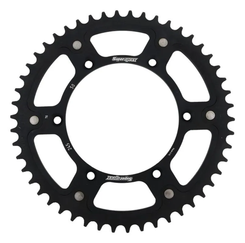 Rozeta SUPERSPROX STEALTH RST-245:50-BLK černý 50 zubů, 520 Vysoce Kvalitní