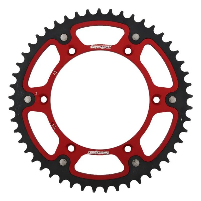 Rozeta SUPERSPROX STEALTH RST-1512:49-RED červená 49 zubů, 520 Sleva