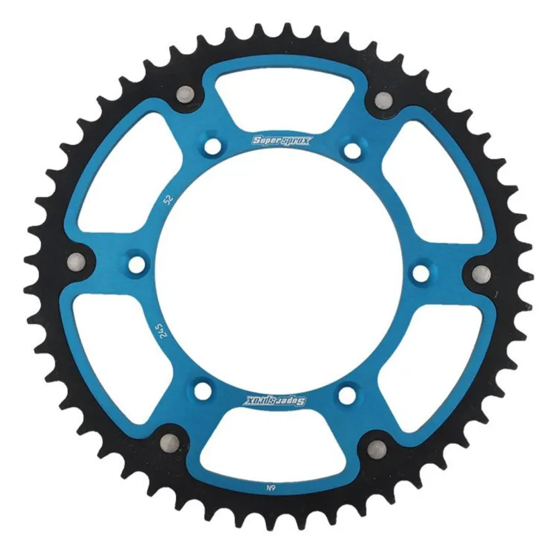 Rozeta SUPERSPROX STEALTH RST-245:52-BLU modrá 52 zubů, 520 Omezená Nabídka