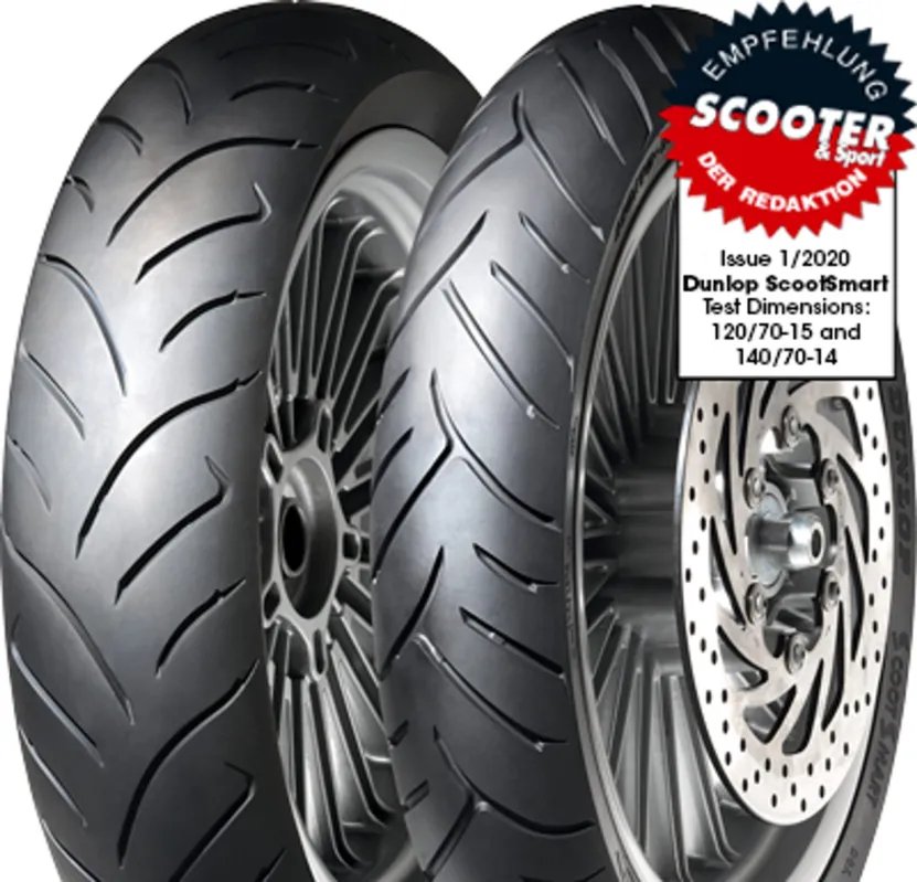 Pneumatika DUNLOP 140/70-16 65S TL SCOOTSMART Víkendová Akce