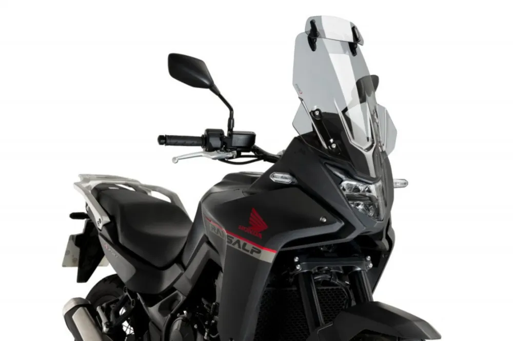 Plexi štít PUIG TOURING WITH VISOR 21657H kouřová Autentický