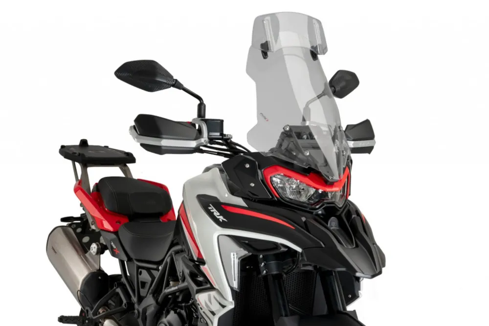 Akční Nabídka Plexi štít PUIG TOURING WITH VISOR 21800H kouřová