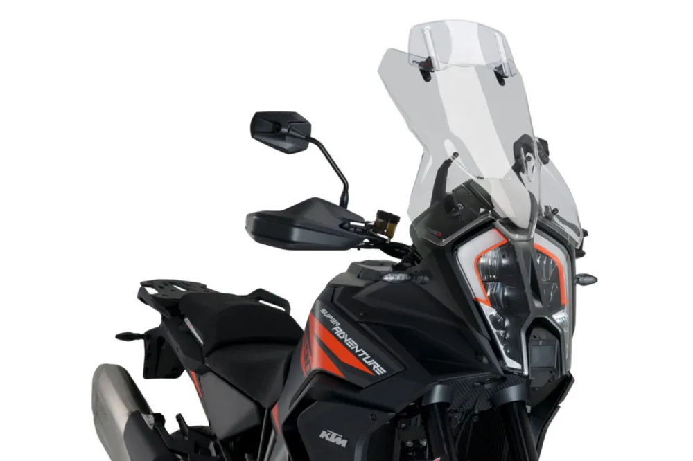 Plexi štít PUIG TOURING PLUS WITH VISOR 20817H kouřová Výhodná Nabídka