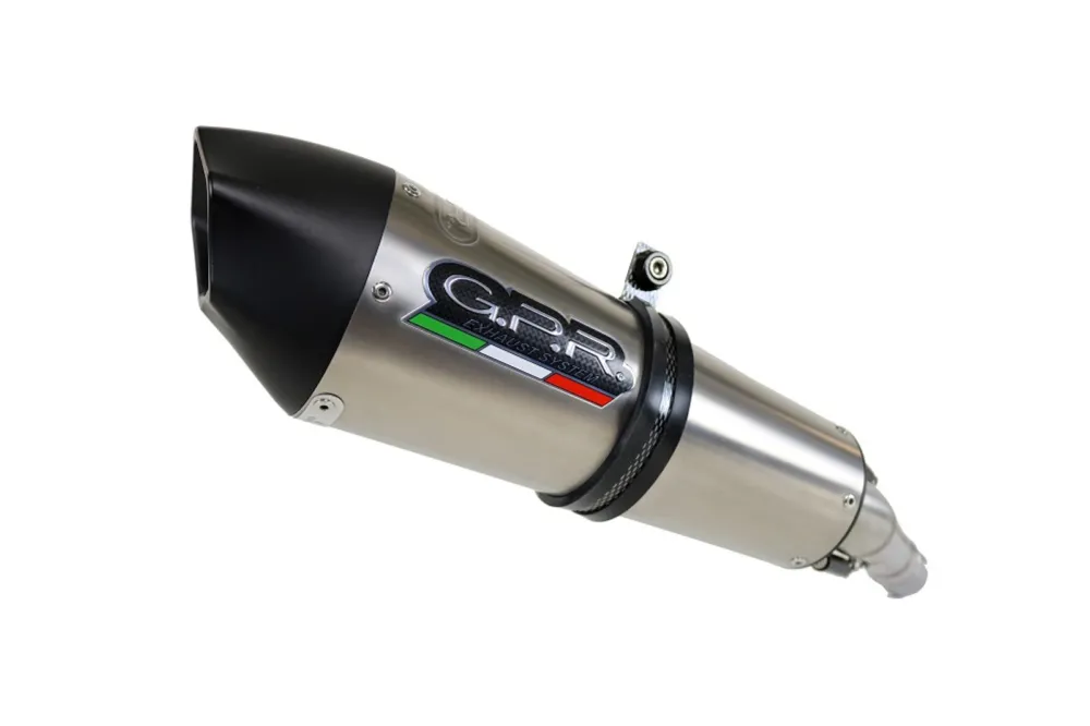 Výfuk kompletní GPR NEW GRAND PRIX EVO TITANIUM CF.8.RACEDB.GPAN.TO Broušený titan zahrnuje odnímatelný dB killer Vrácení Zdarma