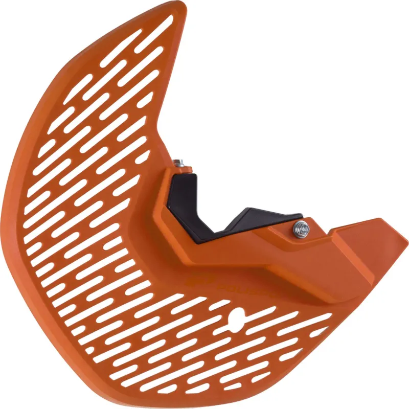 Levný Kryt předního brzdového kotouče se spodním krytem vidlice POLISPORT PERFORMANCE 8158500003 oranžová