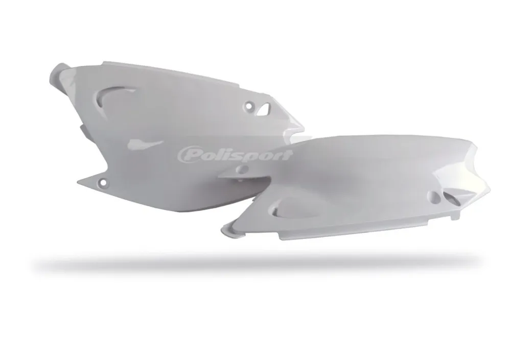 Boční číslové tabulky POLISPORT 8601100002 (pár) bílá Značkový