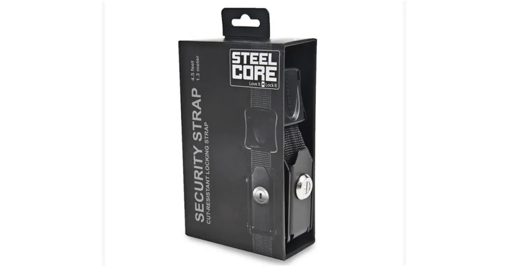 Dokud Zásoby Vydrží Bezpečnostní popruh Kriega KSCSS-BK Steel Core black