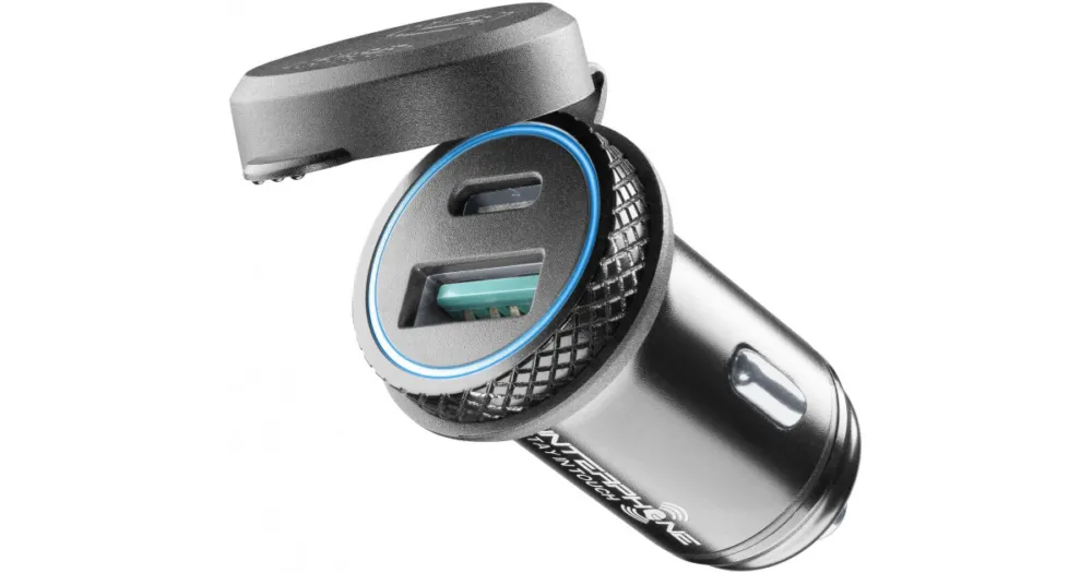 Poslední Šance CELLULARLINE adaptér INTERPHONE 1x USB a 1x USB-C
