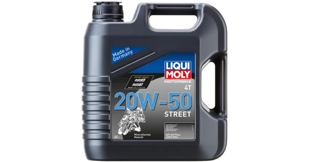 LIQUI MOLY motorový olej MOTORBIKE 4T 20W-50 Street 4l Cenový Hit