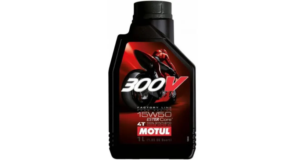 Originální MOTUL motorový olej 300V FACTORY LINE ROAD RACING 4T 15W50 1L