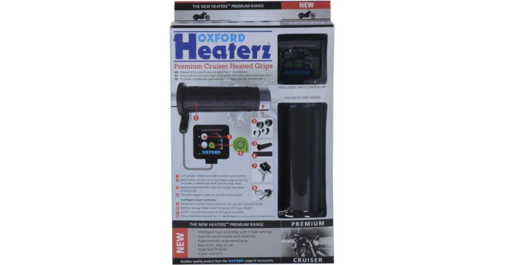 Sezónní Sleva OXFORD vyhřívané gripy HOTGRIPS PREMIUM CRUISER EL800