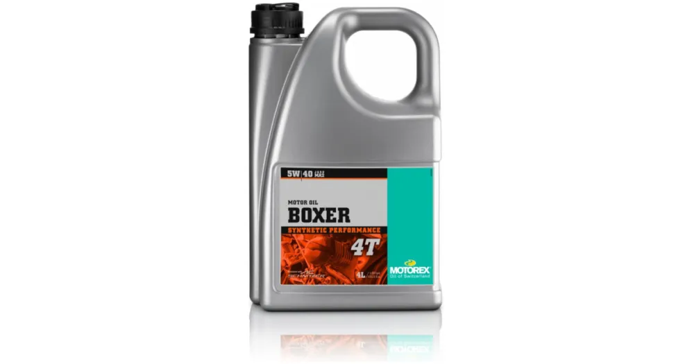 MOTOREX motorový olej BOXER 4T 5W40 4L Must-Have