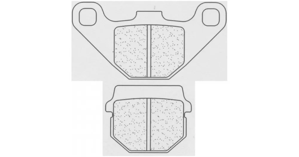 Autentický CL BRAKES brzdové destičky 2469 ATV1