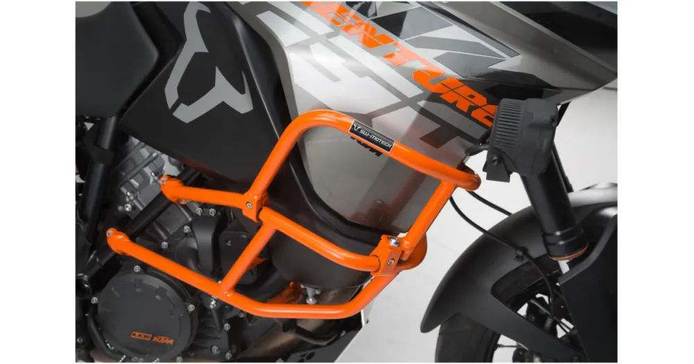 SW MOTECH horní padací orig. KTM crash bar Orange. 1290 SAdv R / S (16-), 1090 Adv (16-) Zlevněný