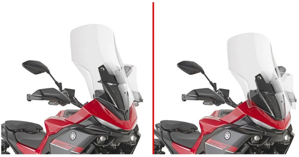 Finální Výprodej KAPPA KD2177ST čiré plexi YAMAHA Tracer 7 / Tracer 7 GT (25-26)