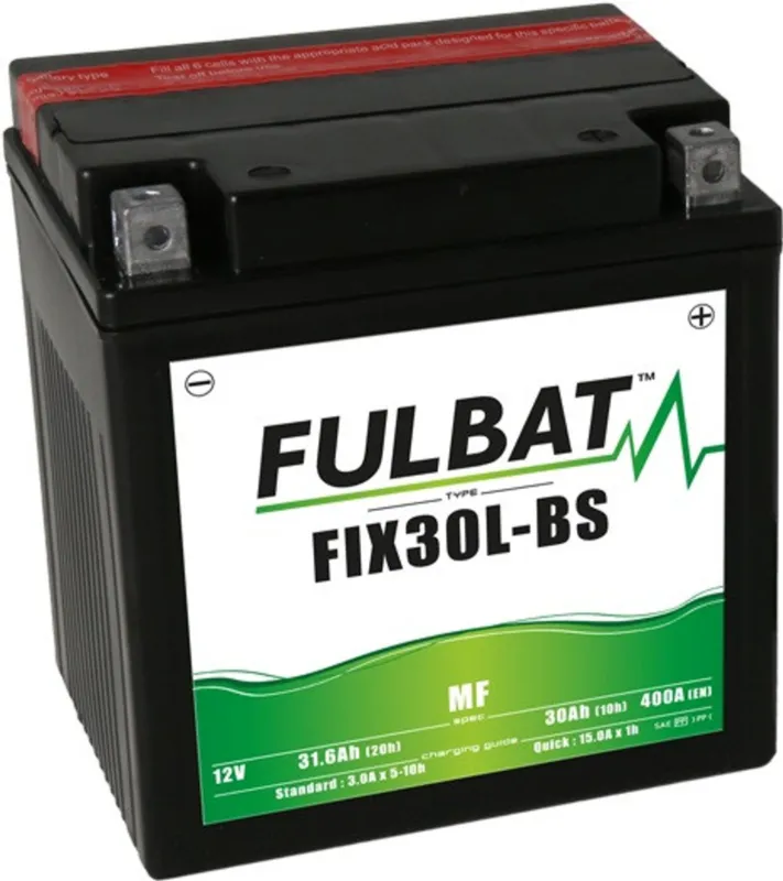 Bezúdržbová motocyklová baterie FULBAT FIX30L-BS (YIX30L-BS) Must-Have