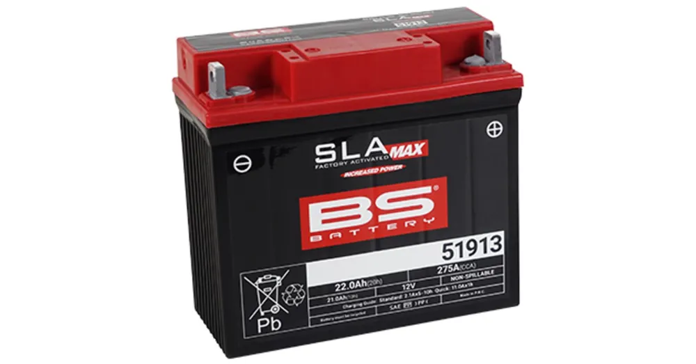 Výprodej Továrně aktivovaná motocyklová baterie BS-BATTERY 51913 (FA) SLA MAX