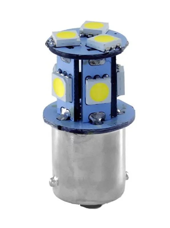 Aktuální LED světlo RMS BA15S 246510935 150 lumenů jantarová