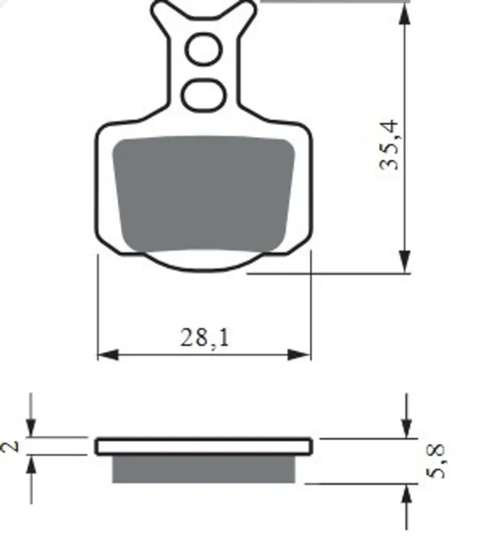 Rychlé Dodání Brzdové destičky GOLDFREN 439 S33 OFF-ROAD REAR