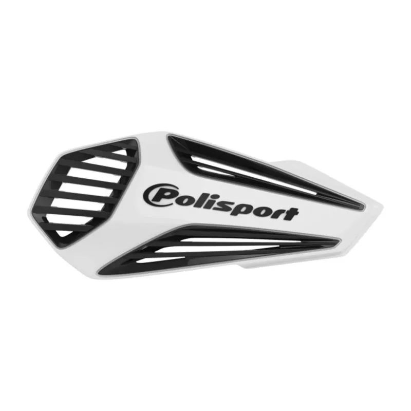 Originální Chrániče páček POLISPORT MX AIR 8308400002 s univerzální montážní sadou na řidítka White / Black