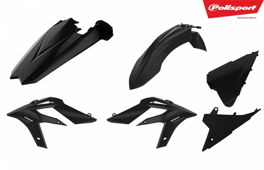 Sada plastů POLISPORT 90786 černý Akční Nabídka