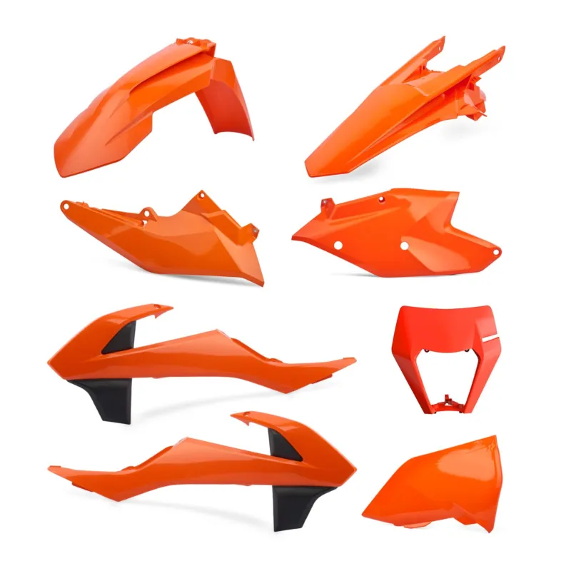 Sada plastů POLISPORT 91584 Enduro oranžová Víkendová Akce