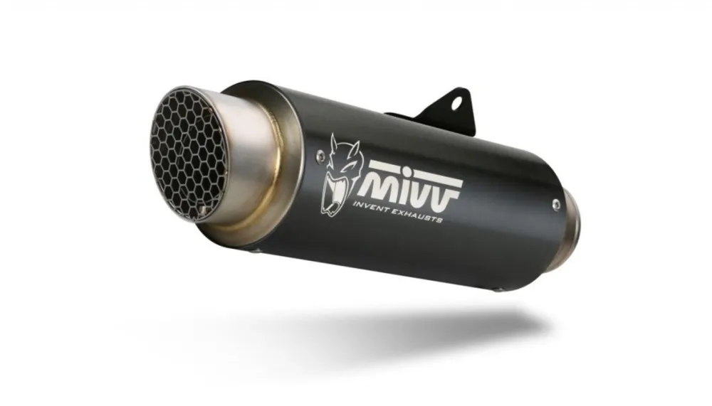 Výfuk kompletní 1x1 MIVV GP PRO S.055.LXBP Černá ocel Novinka