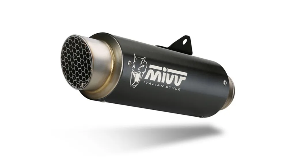 Výfuk kompletní 1x1 MIVV GP PRO Y.067.KXBP černá Oblíbený