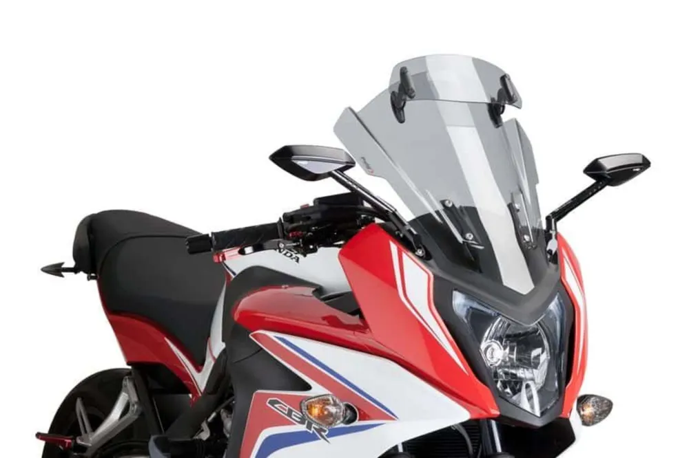 Plexi štít PUIG TOURING WITH VISOR 7601H kouřová Bezpečná Platba