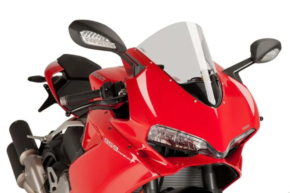 Aktuální Plexi štít PUIG RACING 7621W průhledný