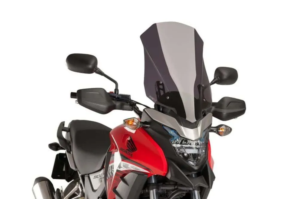 Ověřený Plexi štít PUIG TOURING 8901F tmavá kouřová