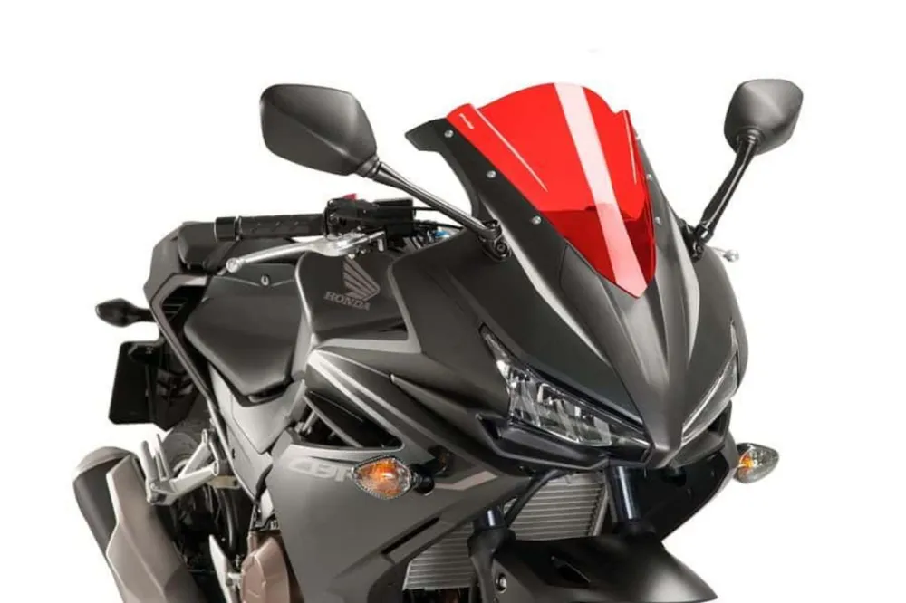 Ihned K Objednání Plexi štít PUIG RACING 8903R červená