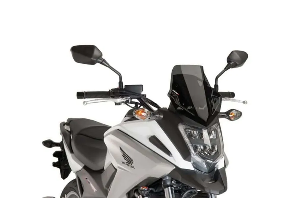 Akční Cena Plexi štít PUIG RACING 8909F tmavá kouřová