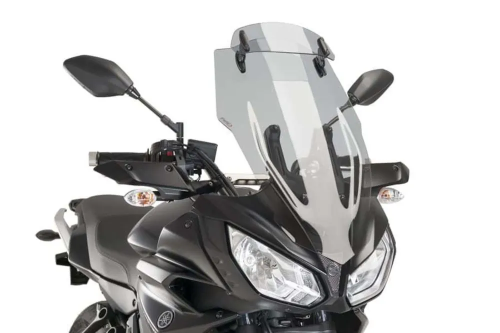 Zlevněný Plexi štít PUIG TOURING WITH VISOR 9213H kouřová