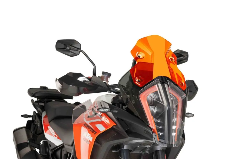 Nízká Cena Plexi štít PUIG RACING 9716T oranžová