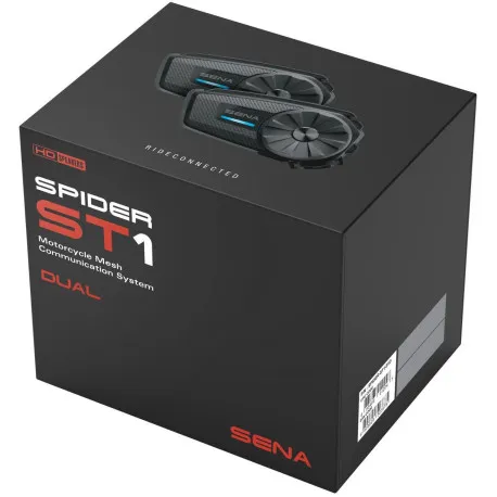 Mesh handsfree headset Spider ST1 (dosah 2 km), SENA (sada 2 jednotek) Levný
